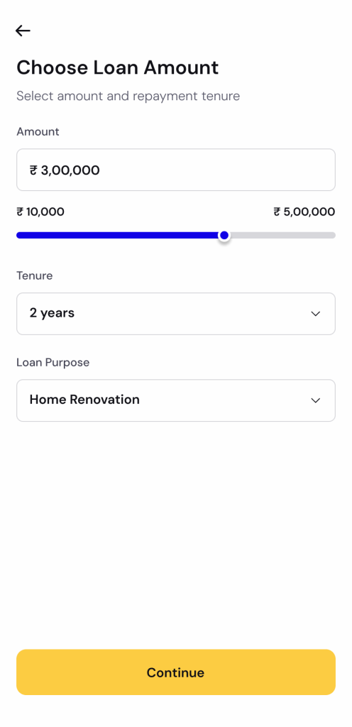 Choose-Loan-Amount